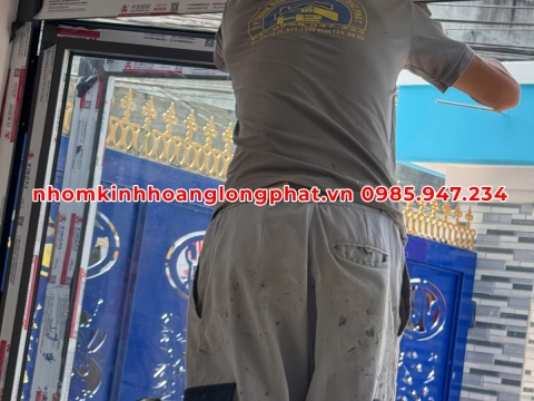 Thi công công trình Full hệ nhôm Xingfa Tam Phước và Phước Tân